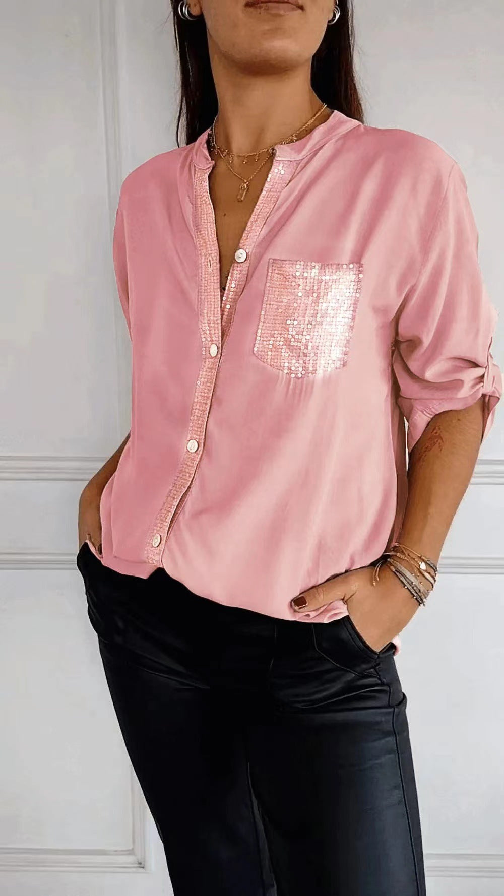 Sparkly Patchwork Top