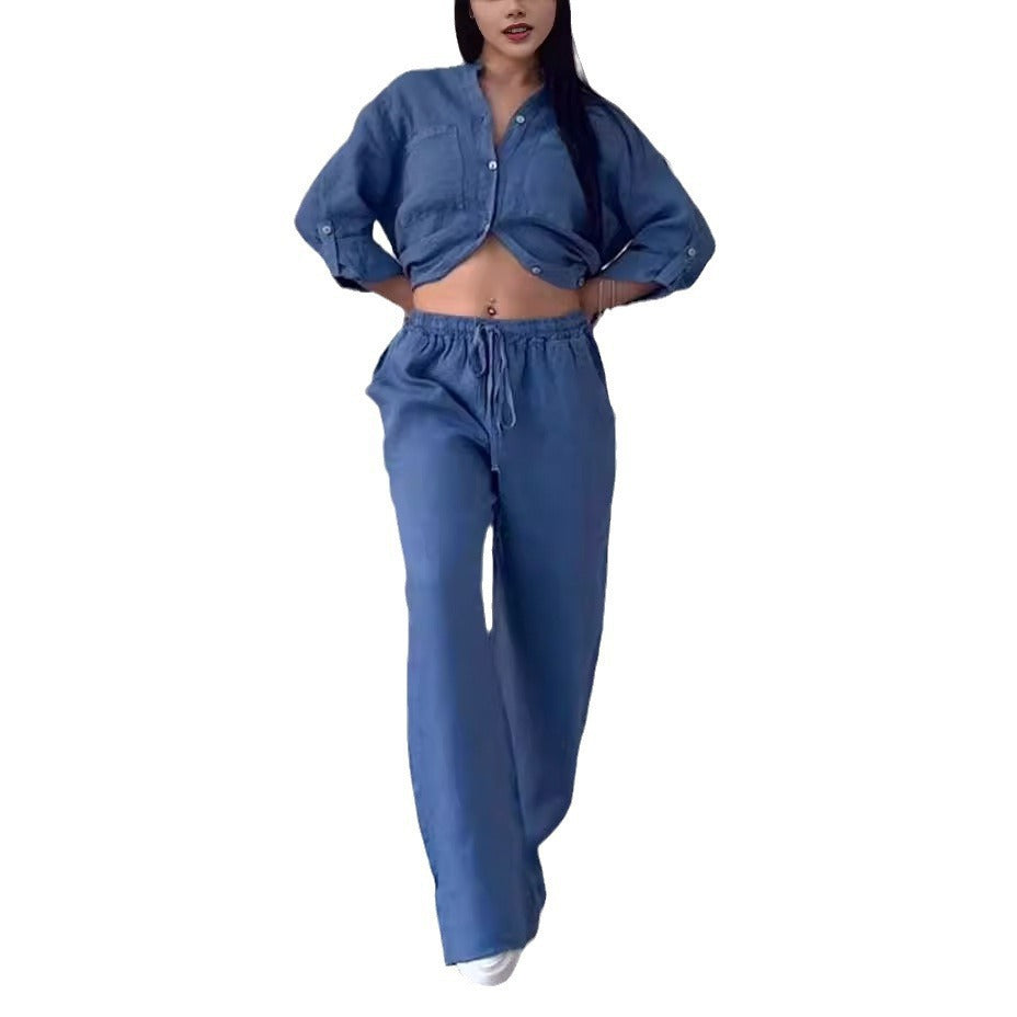 Comfy Chic Blouse & Pants Set