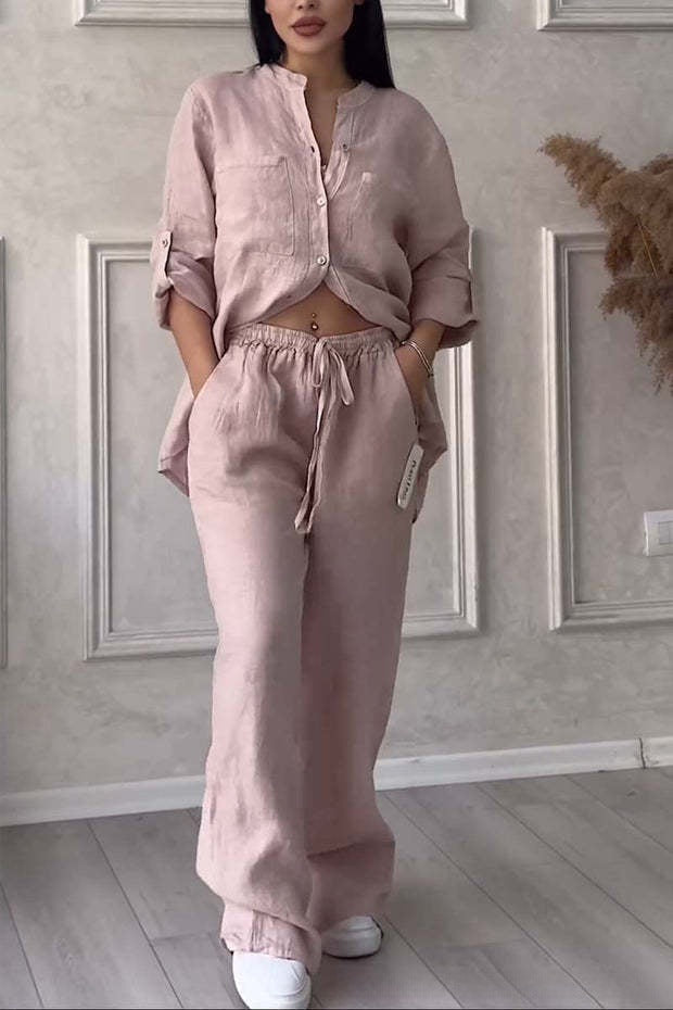 Comfy Chic Blouse & Pants Set