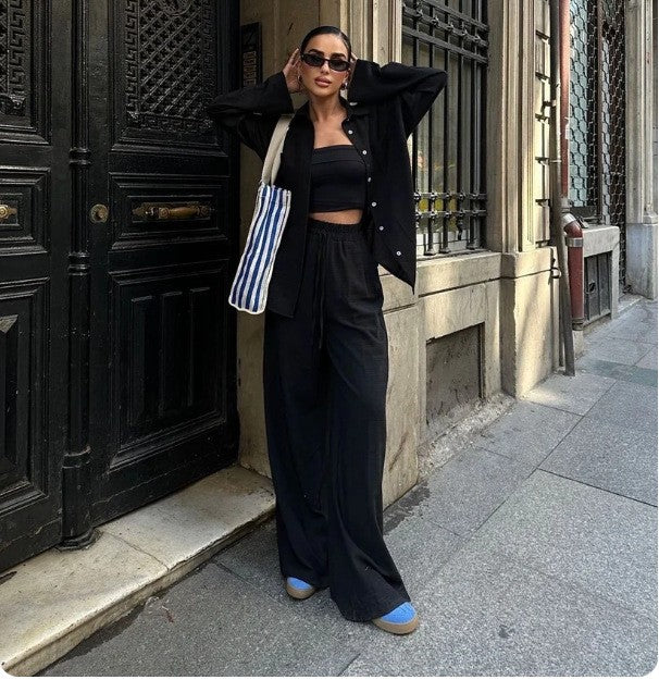 Comfy Chic Blouse & Pants Set