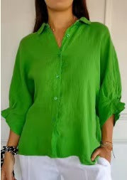 Chic Tie-Back Blouse