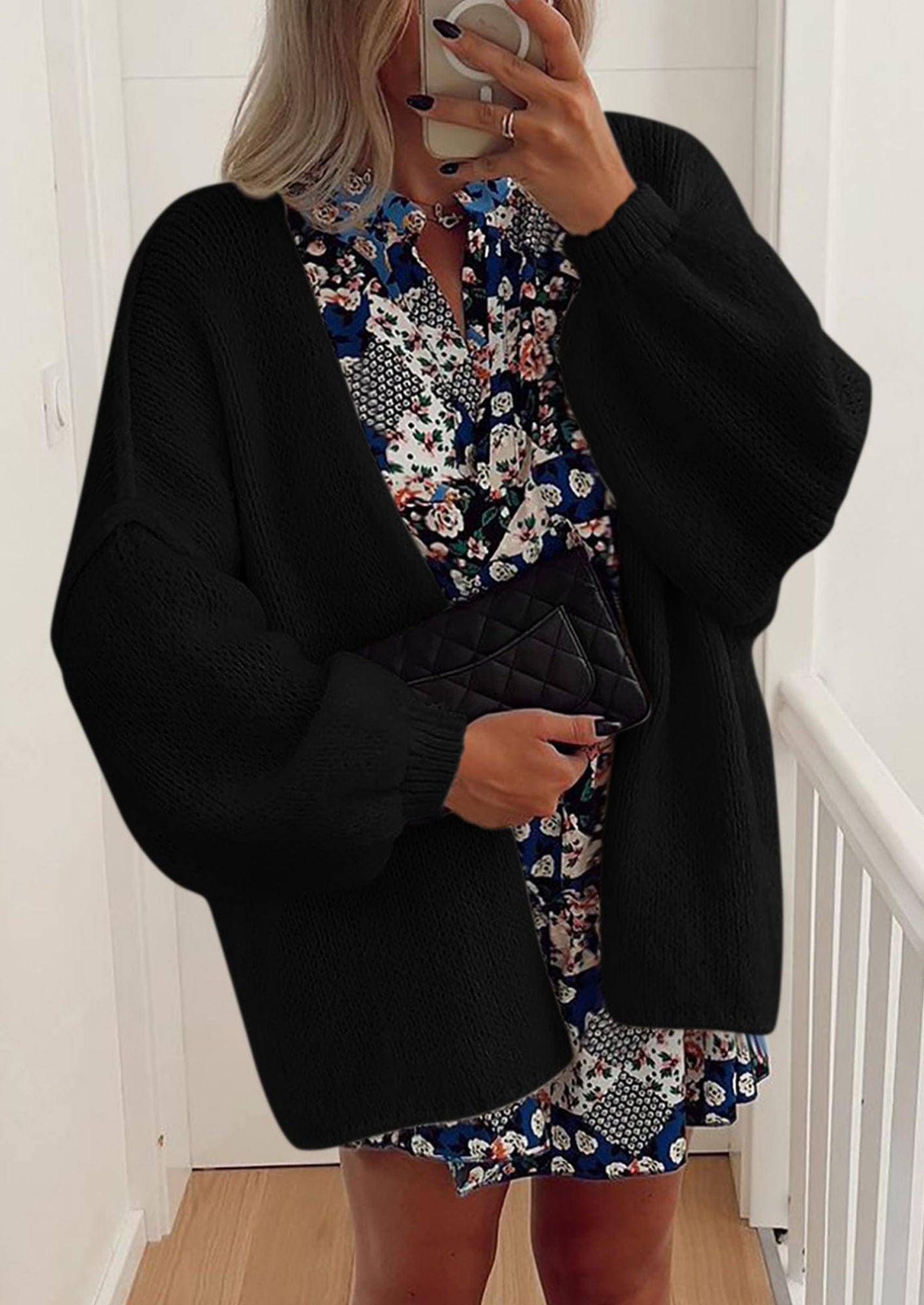 Aura Universe Women's Fall Cardigan Sweater