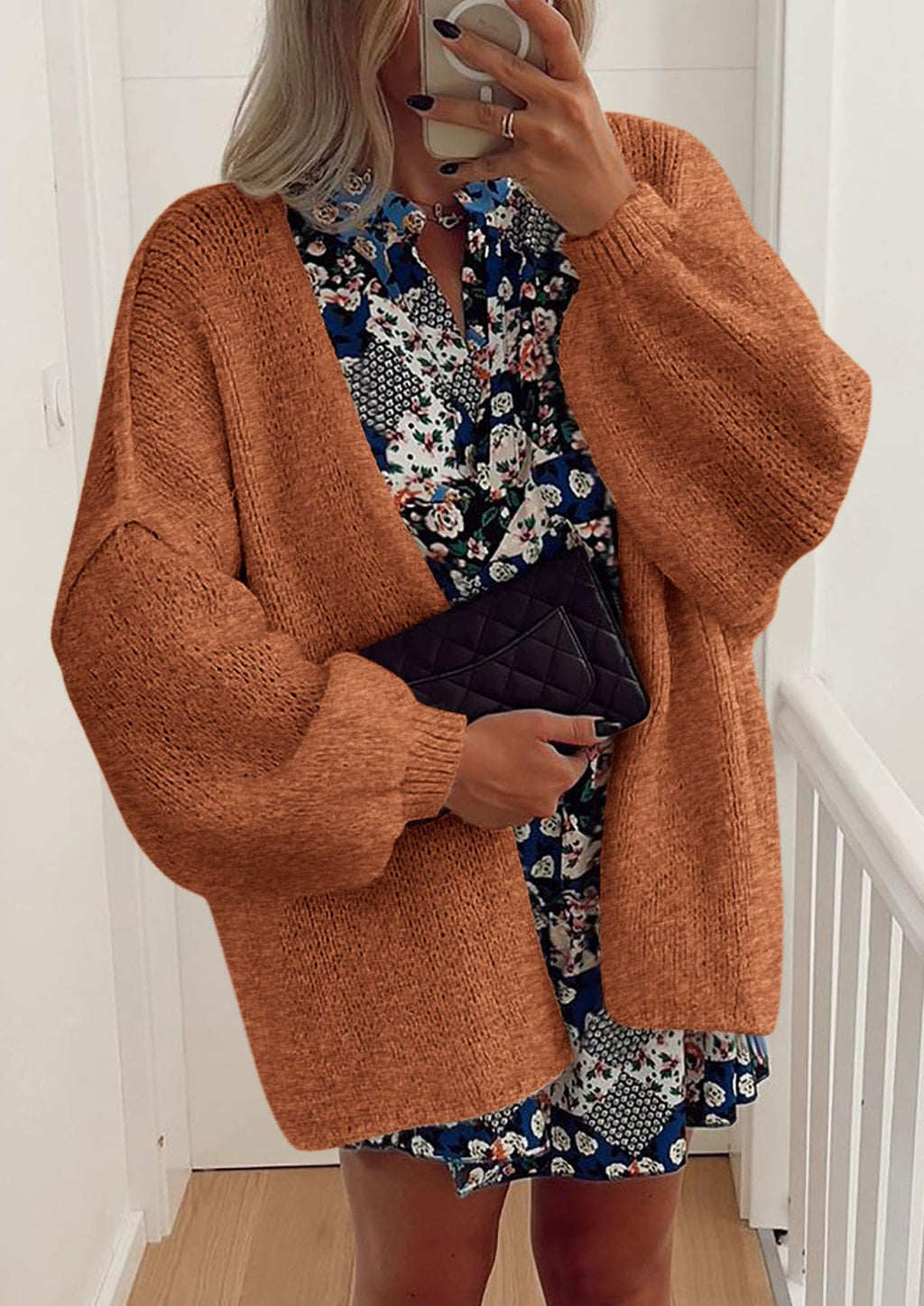 Aura Universe Women's Fall Cardigan Sweater