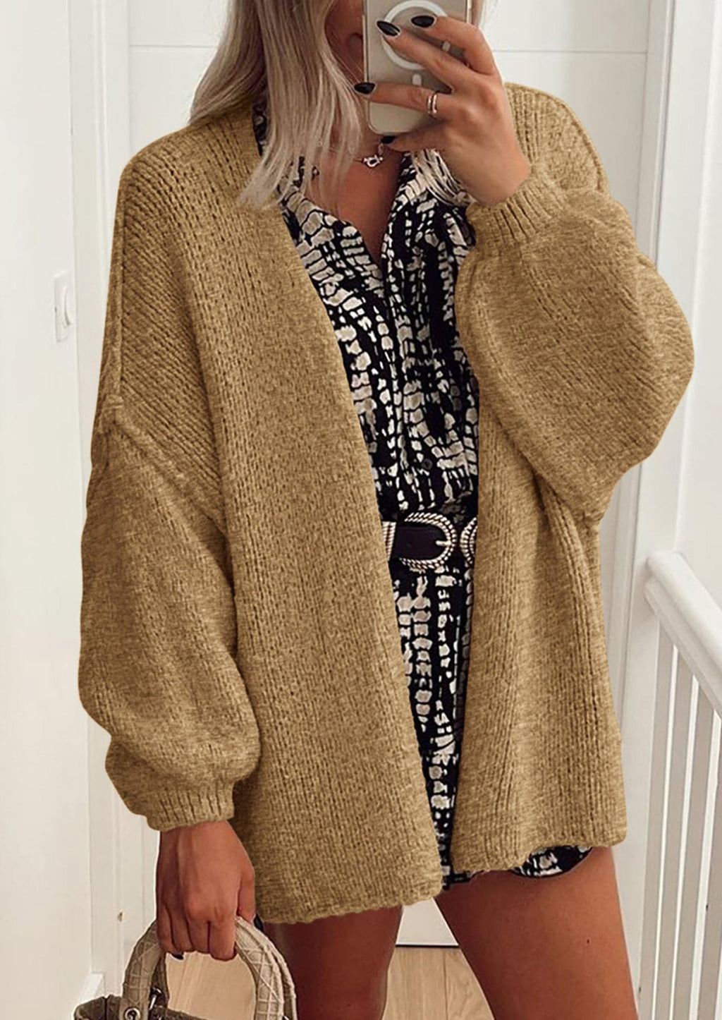 Aura Universe Women's Fall Cardigan Sweater