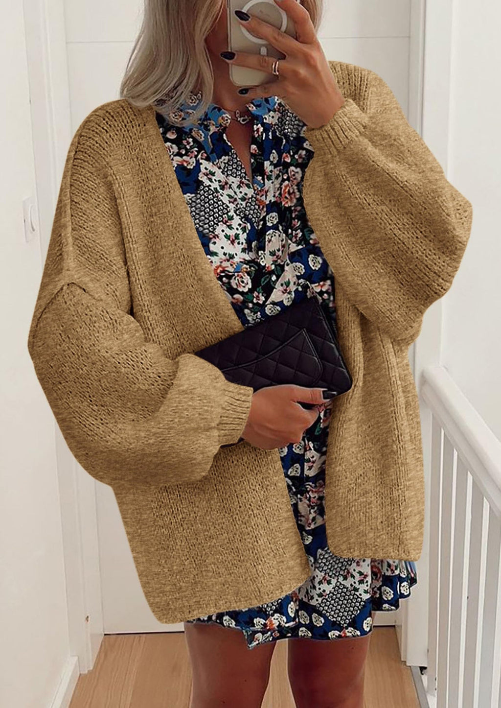 Aura Universe Women's Fall Cardigan Sweater
