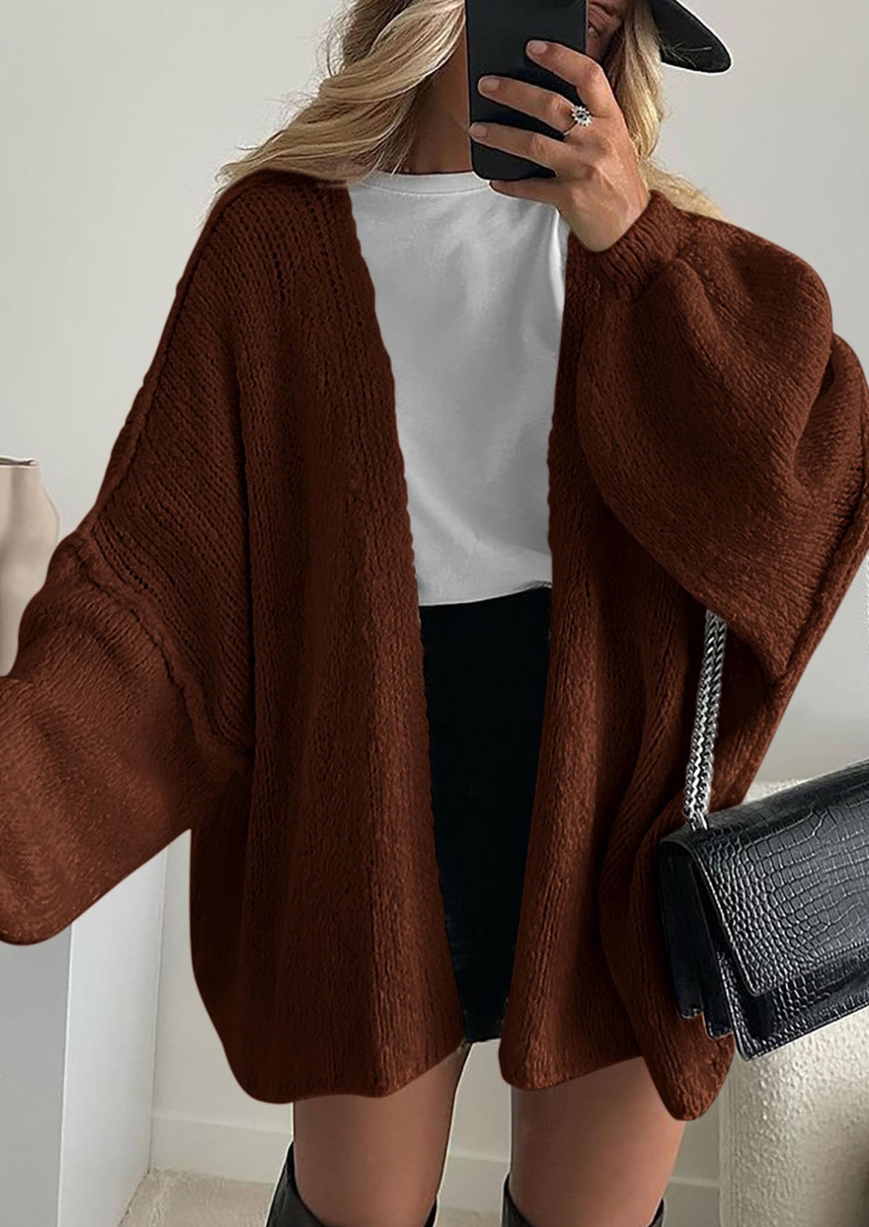 Aura Universe Women's Fall Cardigan Sweater