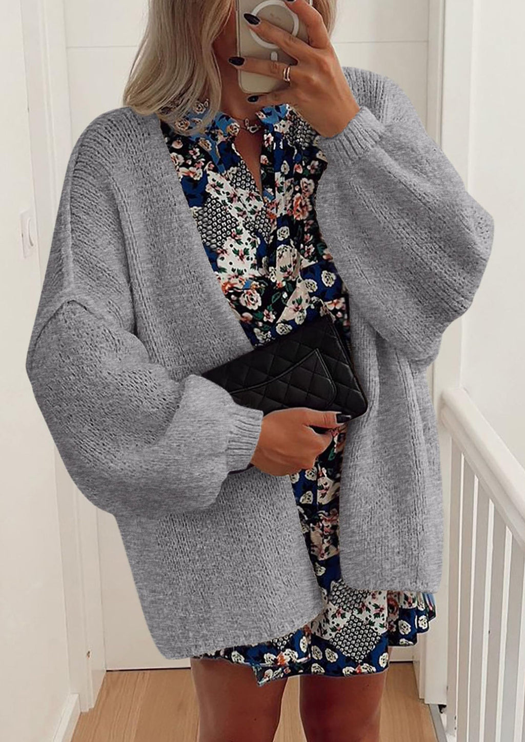 Aura Universe Women's Fall Cardigan Sweater