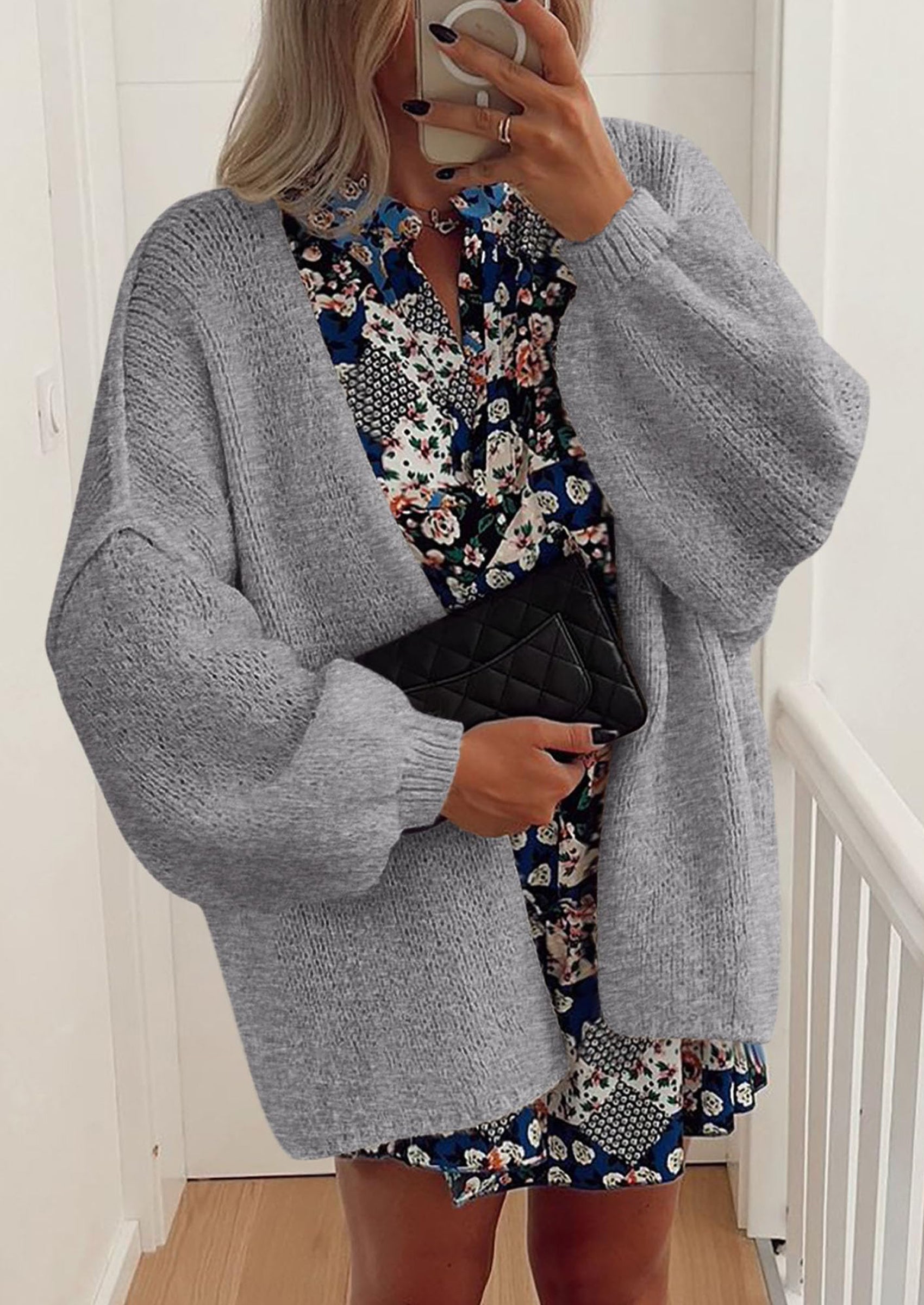 Aura Universe Women's Fall Cardigan Sweater