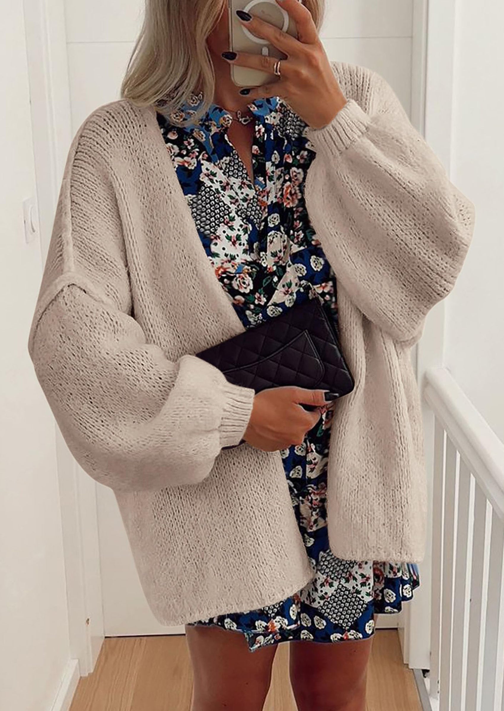 Aura Universe Women's Fall Cardigan Sweater