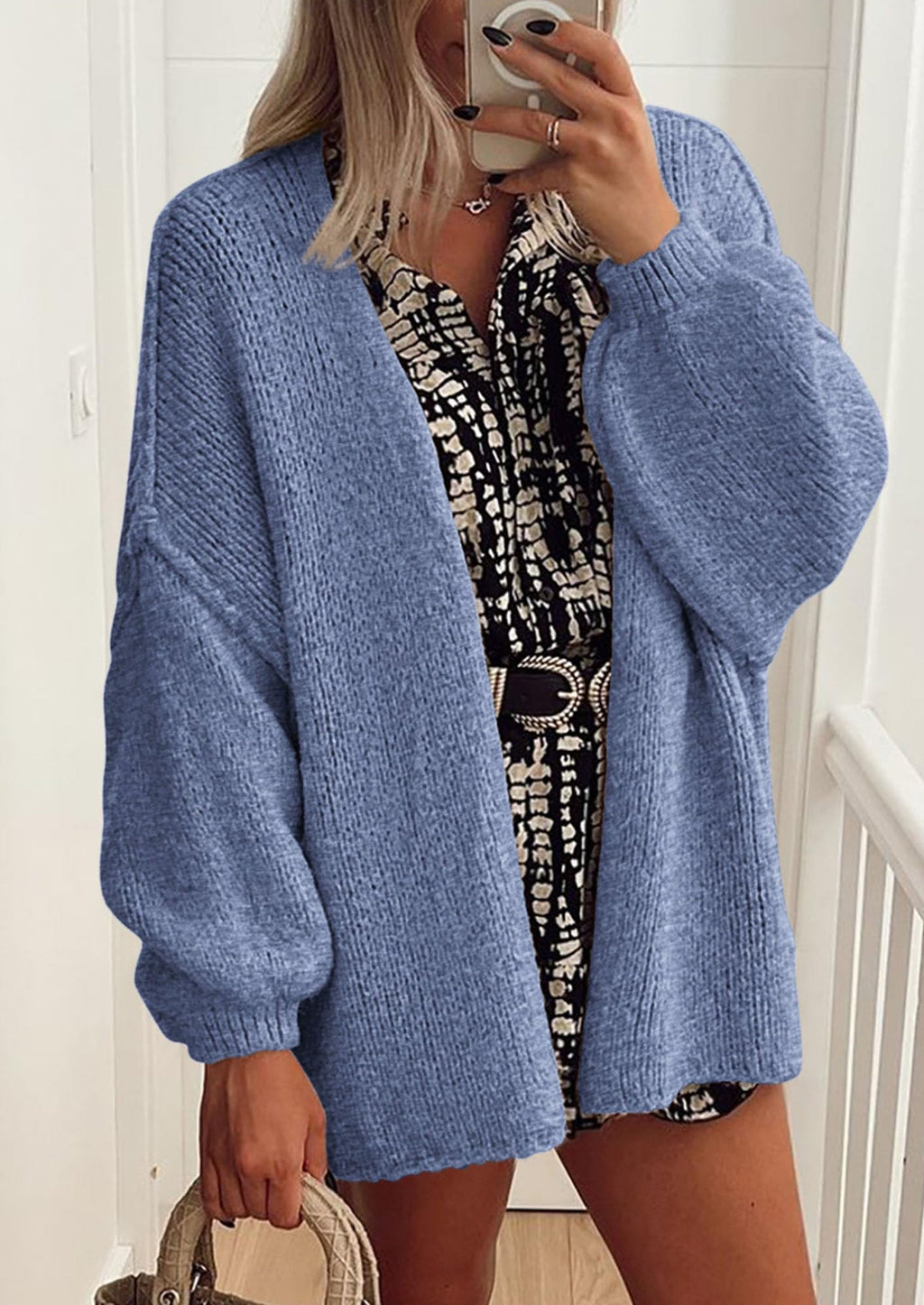 Aura Universe Women's Fall Cardigan Sweater
