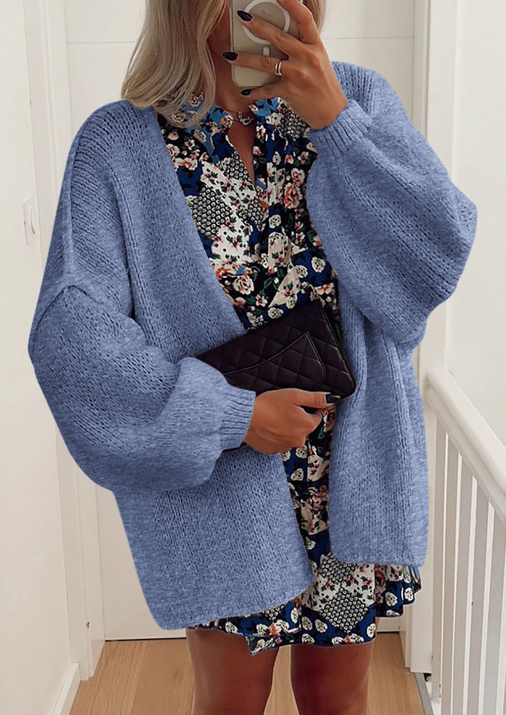 Aura Universe Women's Fall Cardigan Sweater