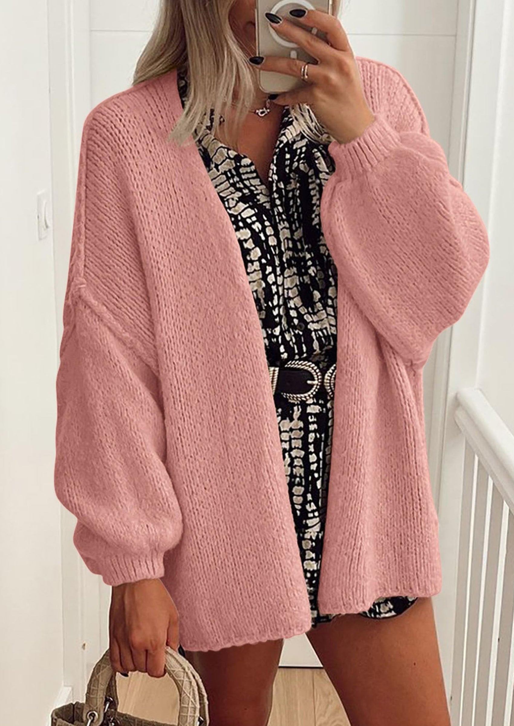 Aura Universe Women's Fall Cardigan Sweater