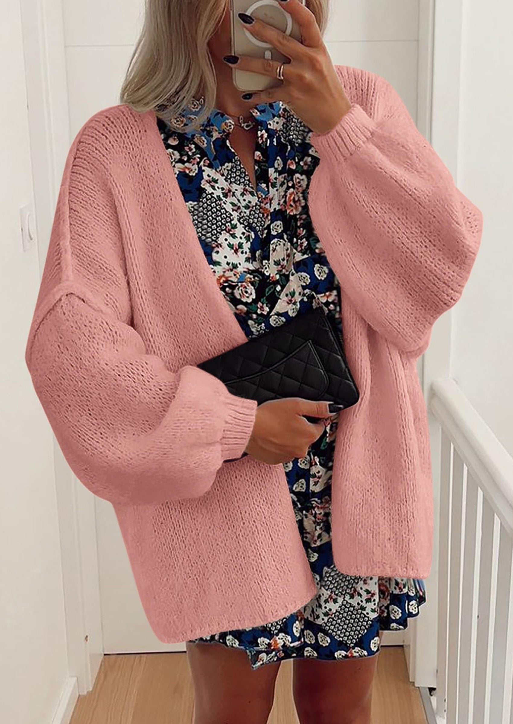 Aura Universe Women's Fall Cardigan Sweater