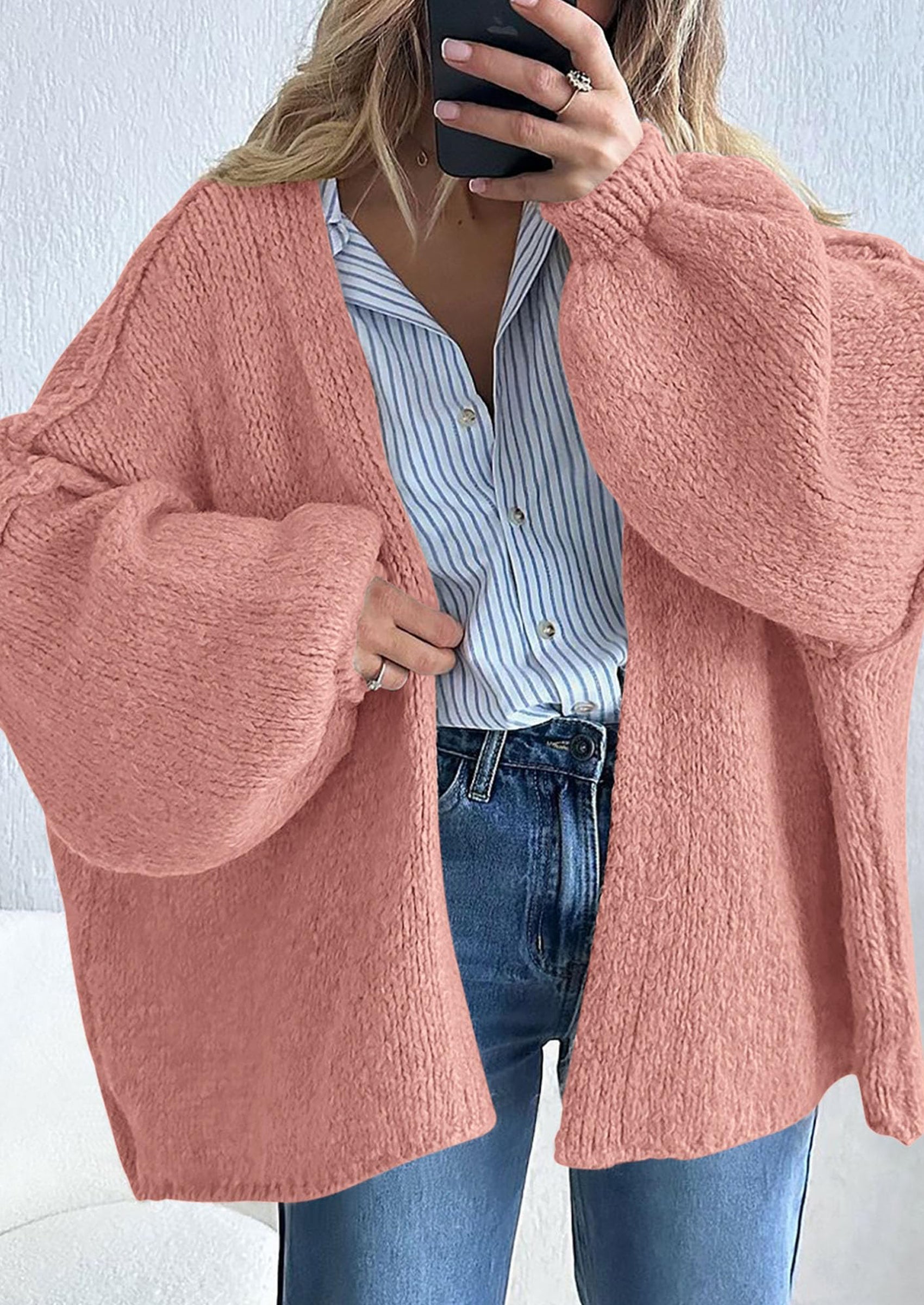 Aura Universe Women's Fall Cardigan Sweater