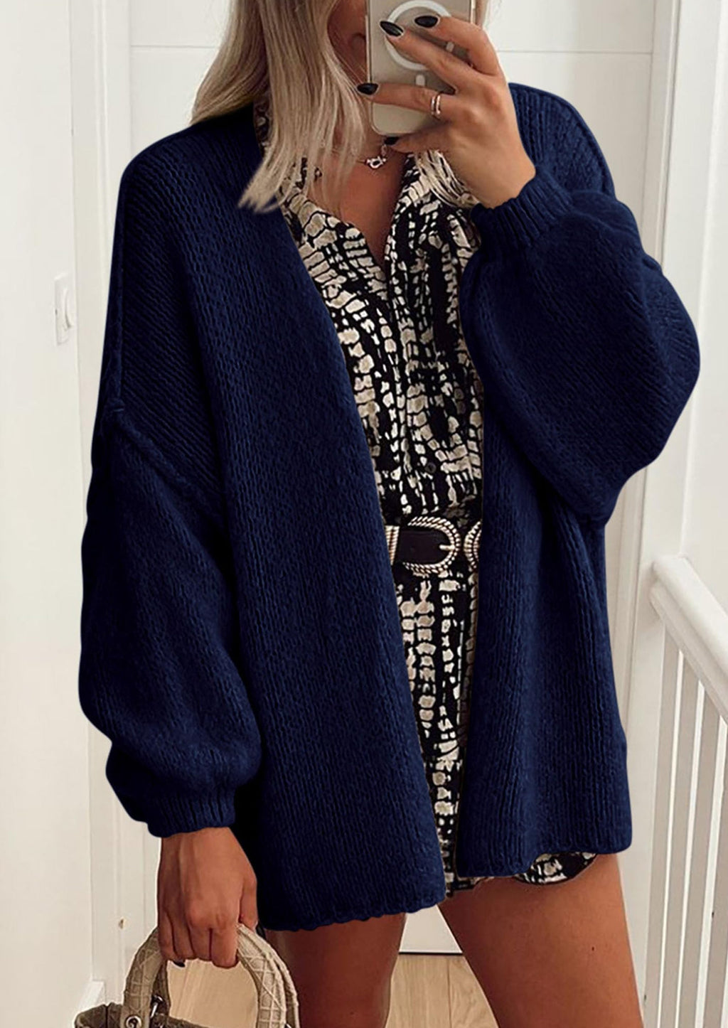 Aura Universe Women's Fall Cardigan Sweater