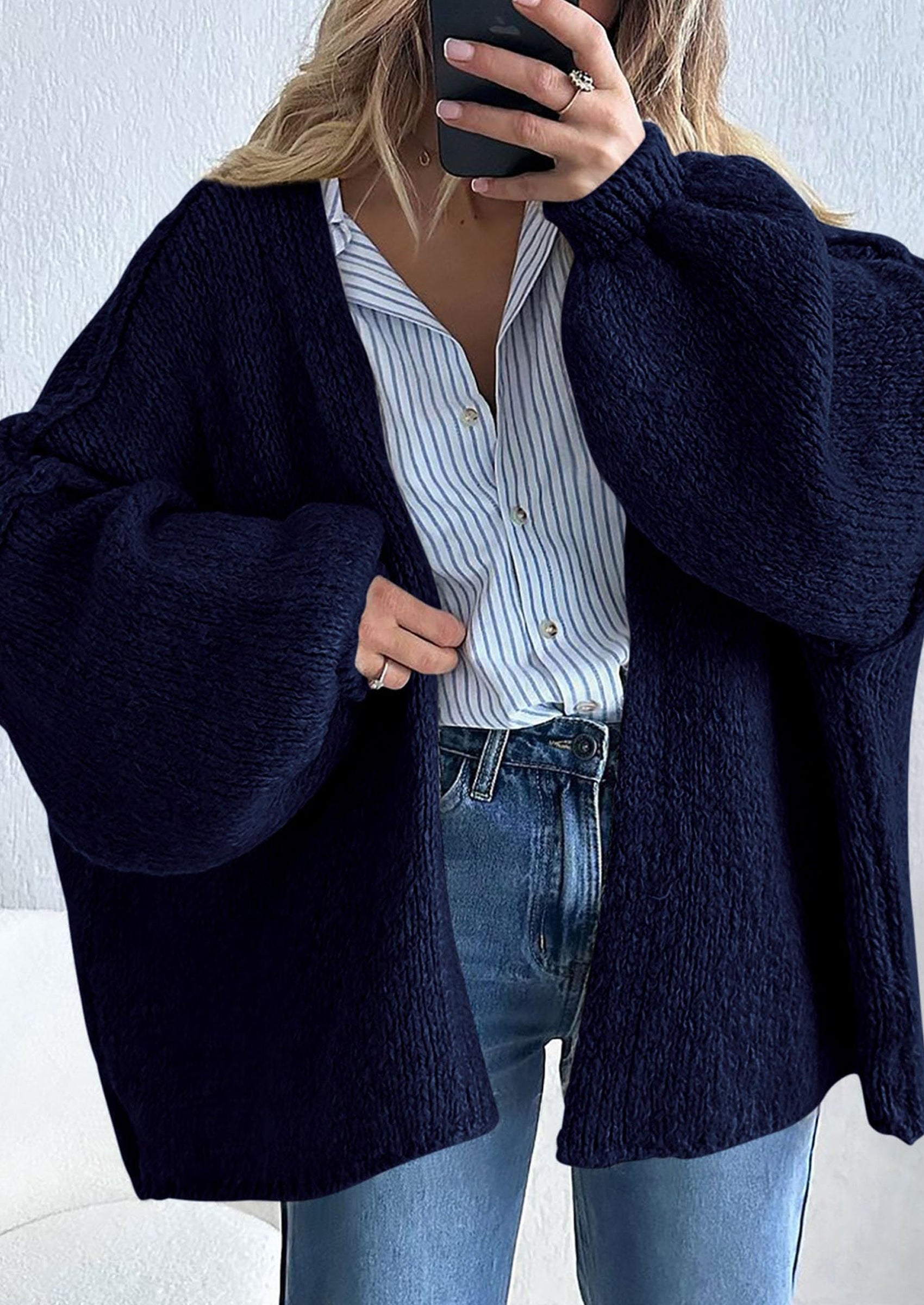 Aura Universe Women's Fall Cardigan Sweater