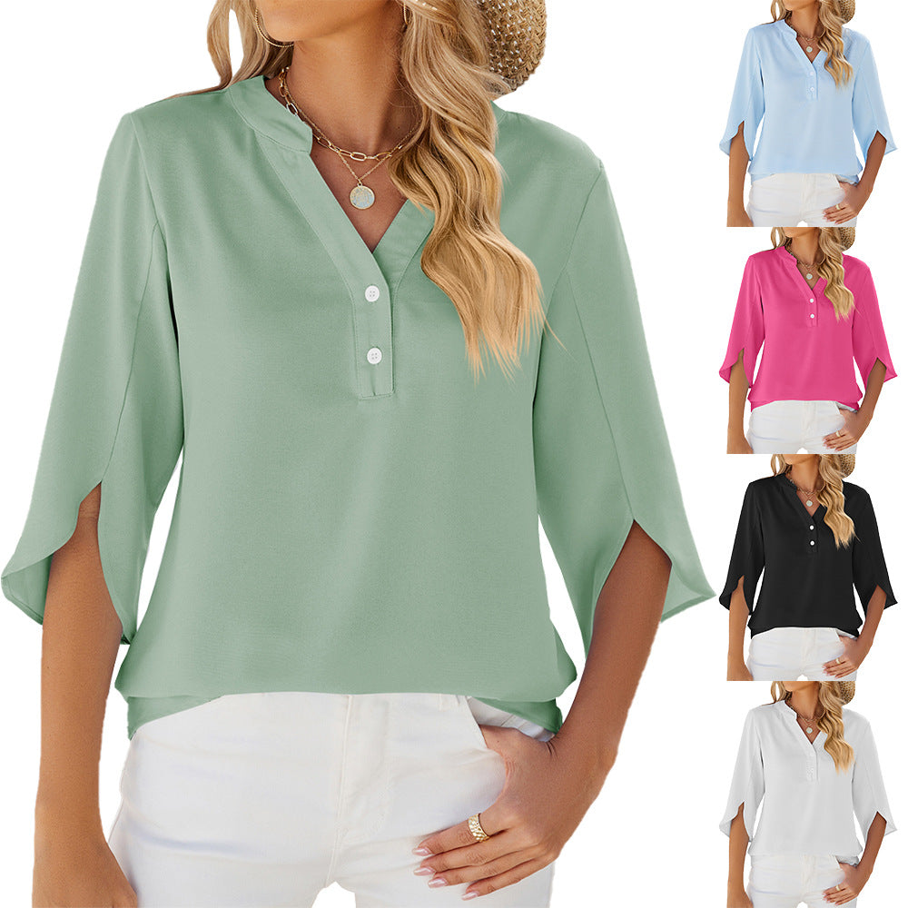 AURA Women's Casual Blouse