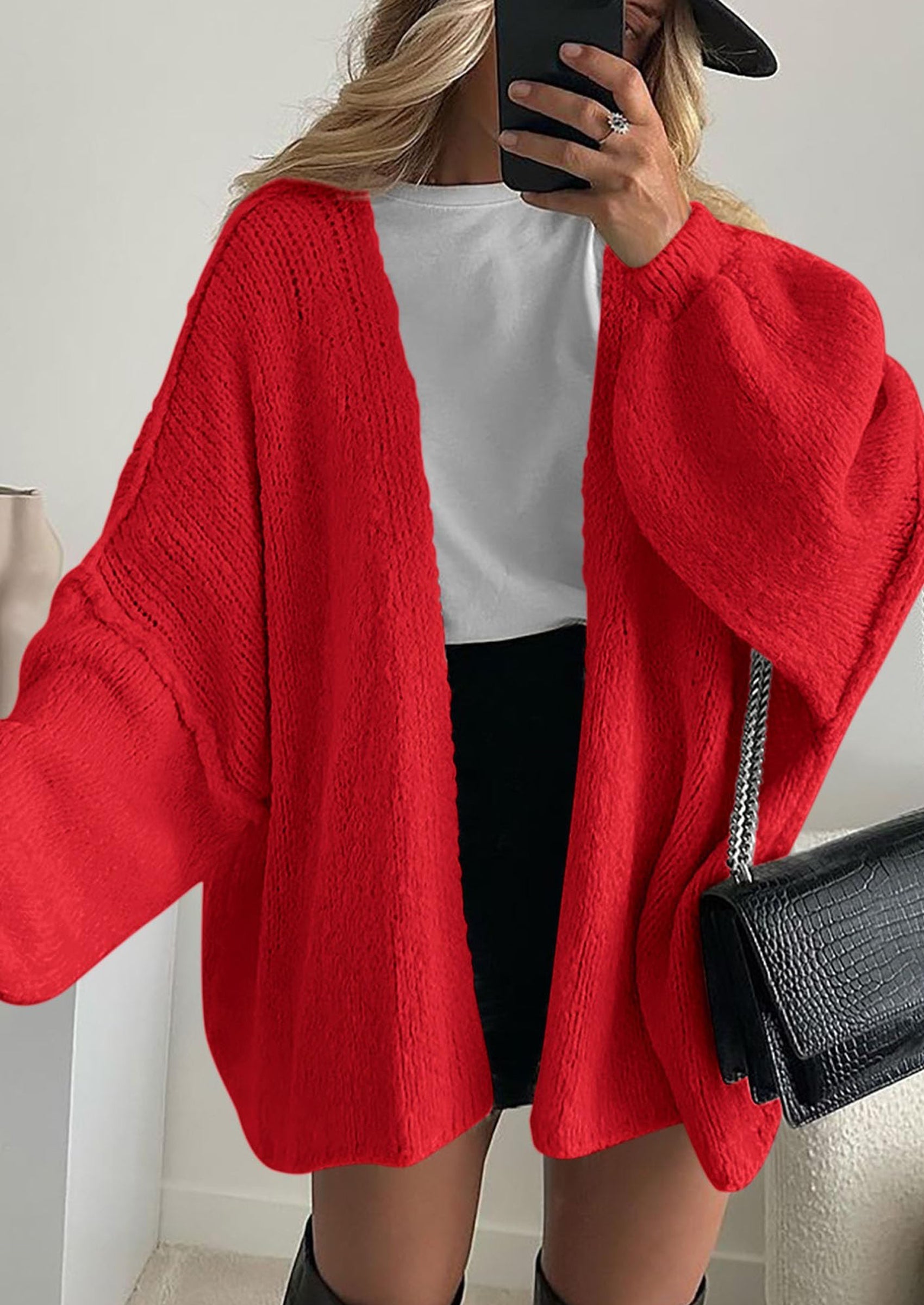 Aura Universe Women's Fall Cardigan Sweater