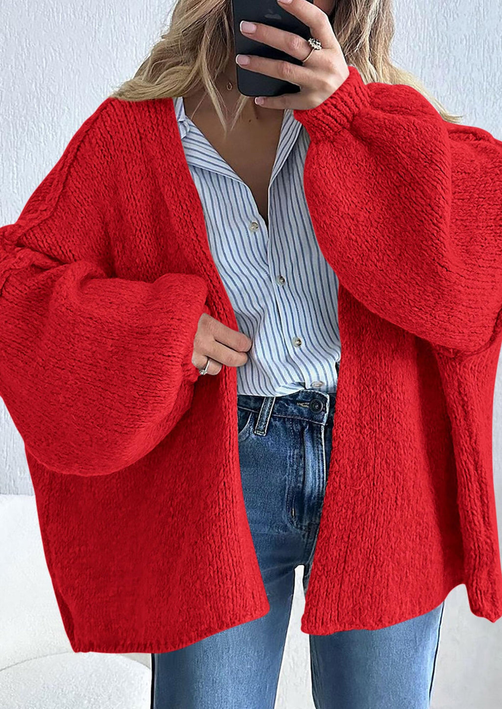 Aura Universe Women's Fall Cardigan Sweater