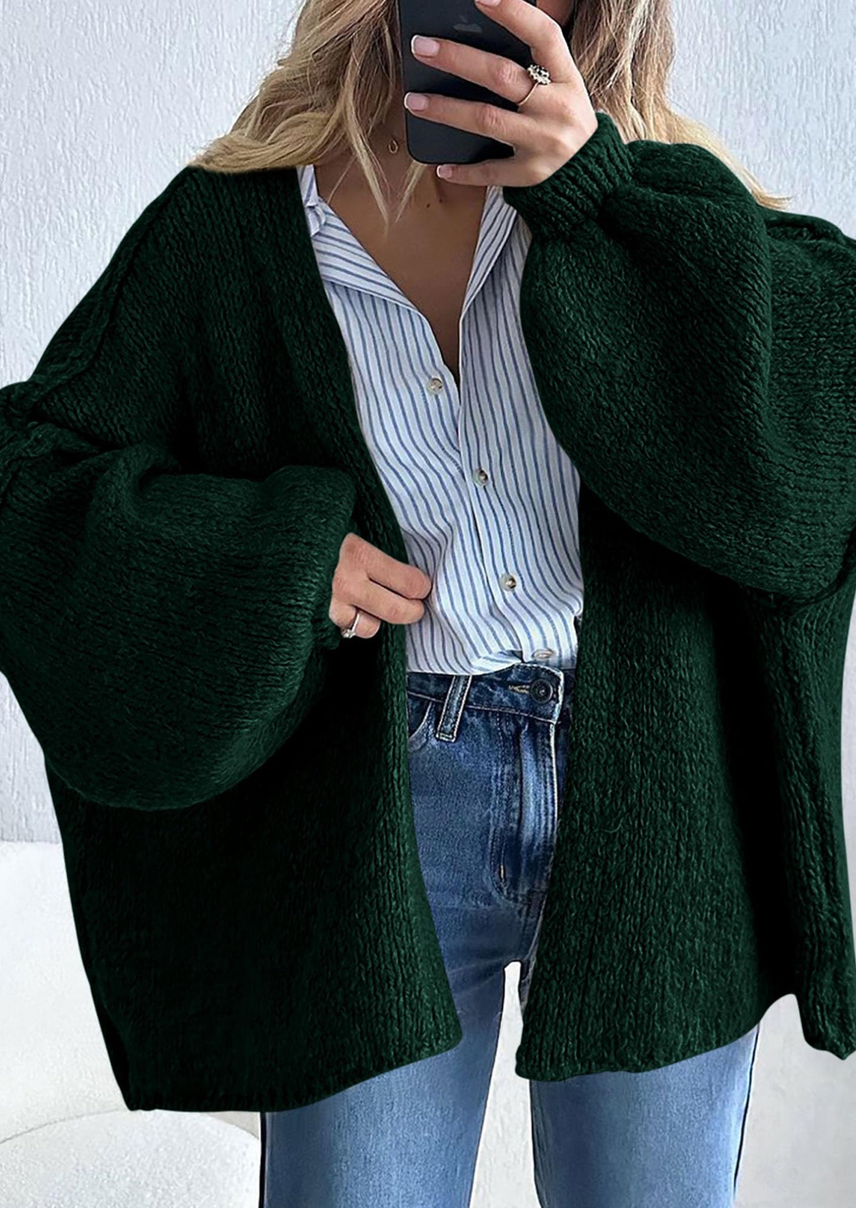 Aura Universe Women's Fall Cardigan Sweater