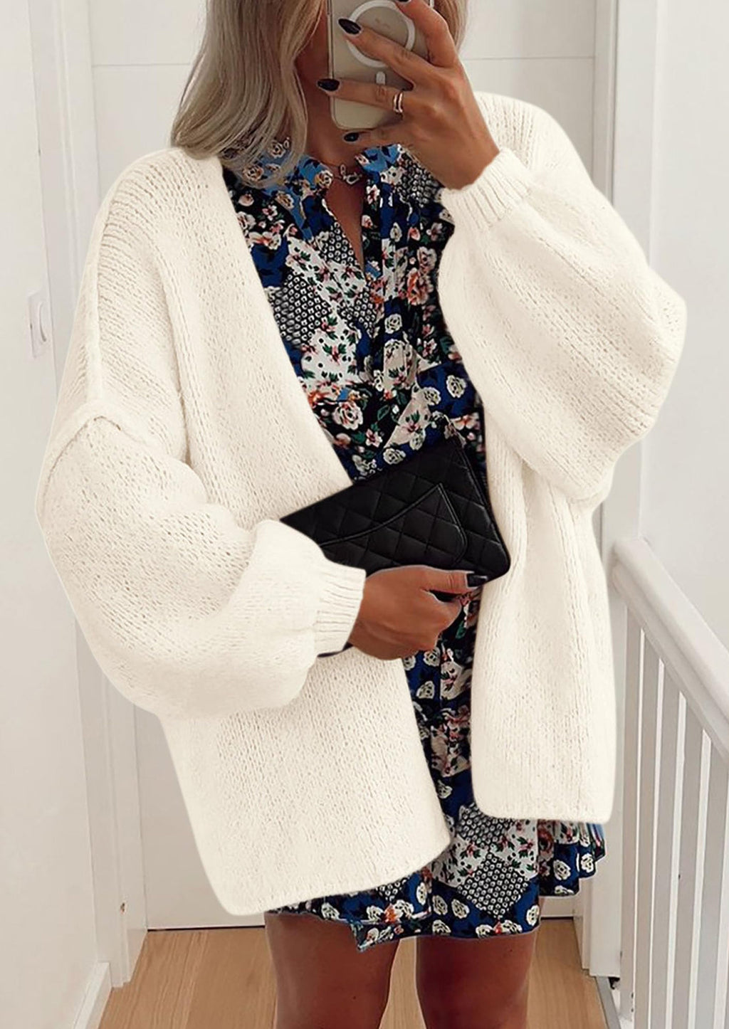 Aura Universe Women's Fall Cardigan Sweater