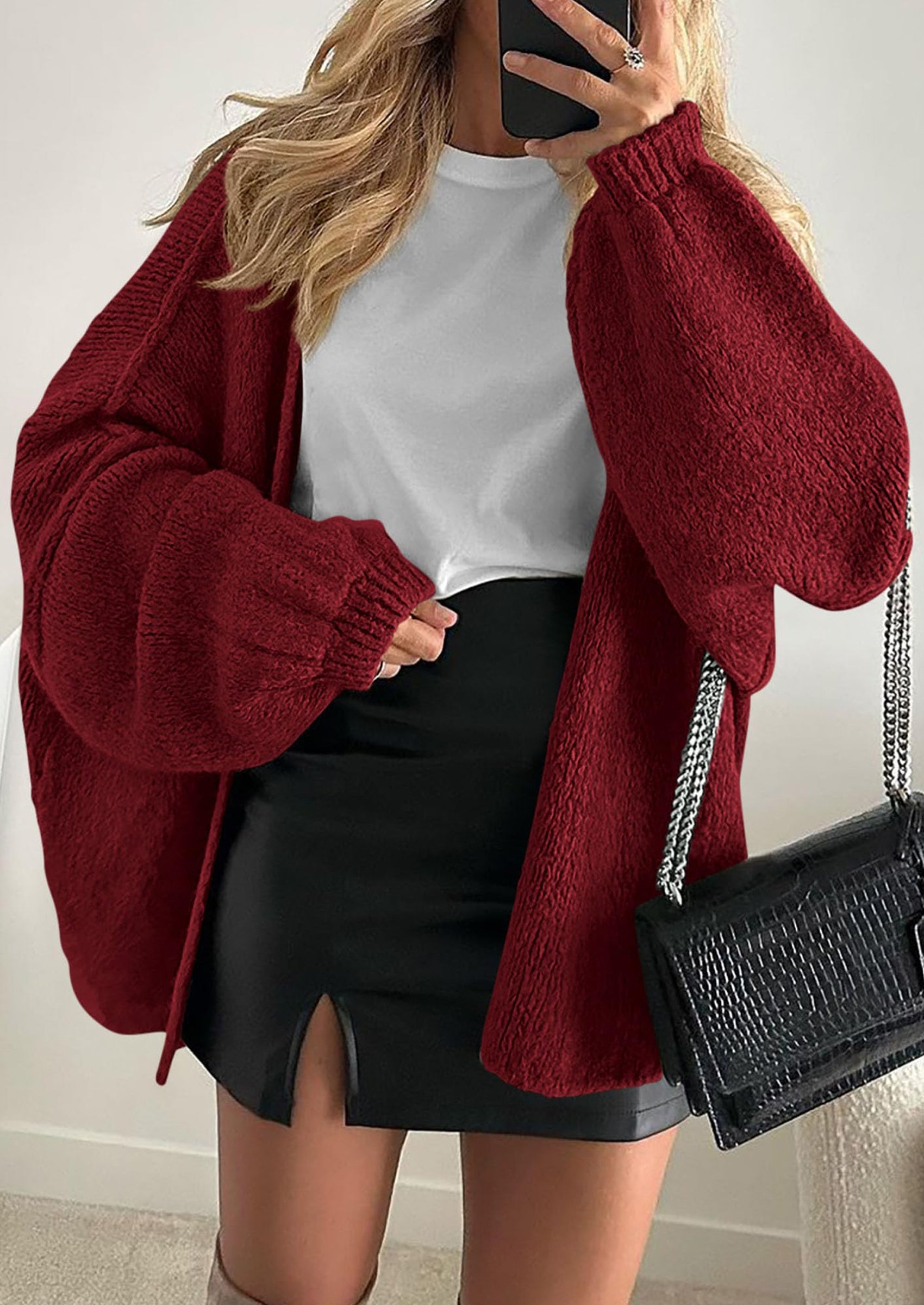 Aura Universe Women's Fall Cardigan Sweater