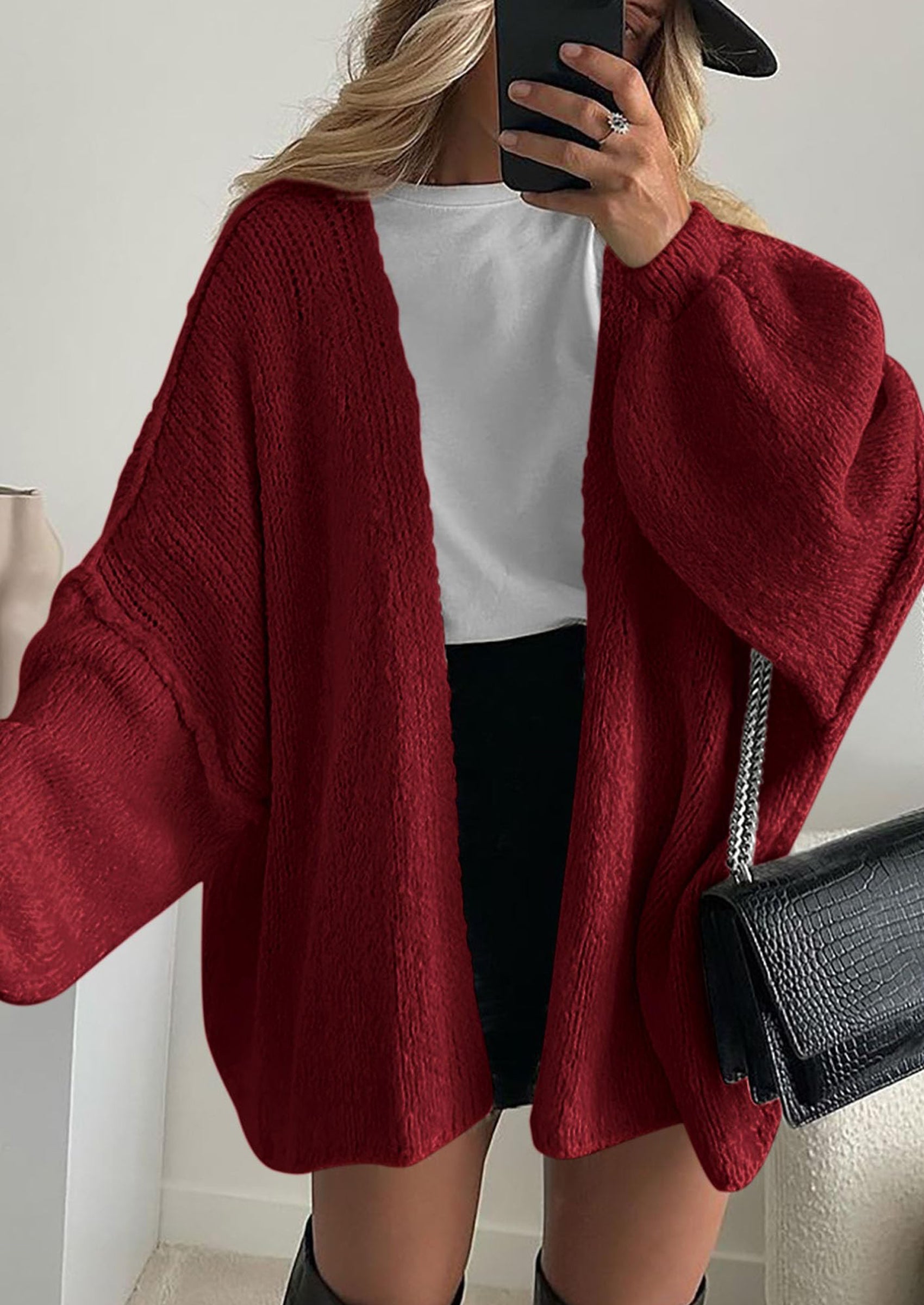 Aura Universe Women's Fall Cardigan Sweater