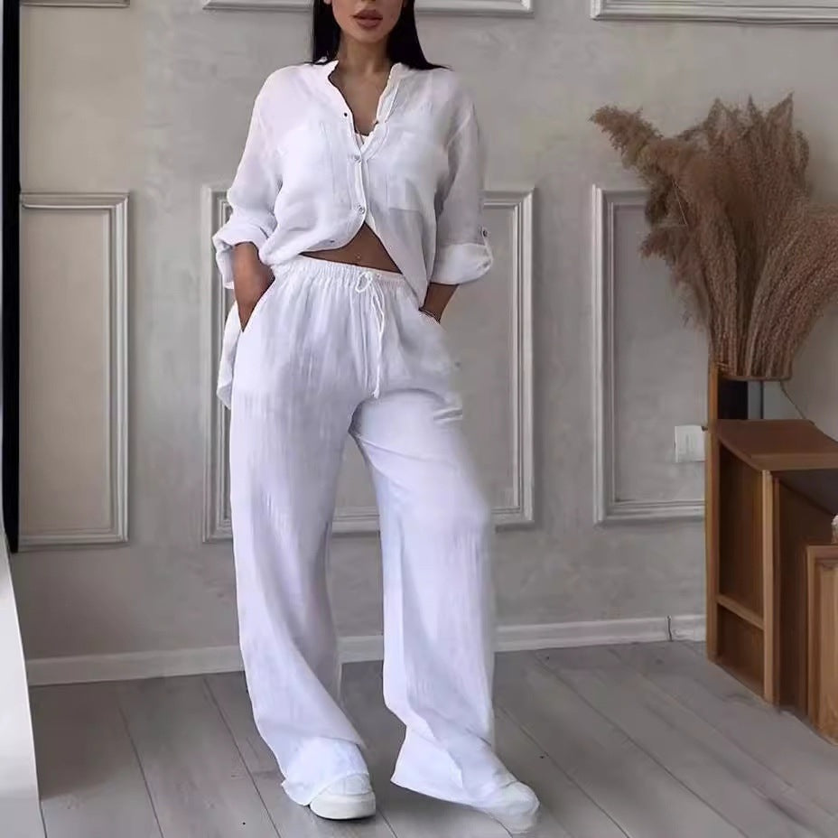 Comfy Chic Blouse & Pants Set