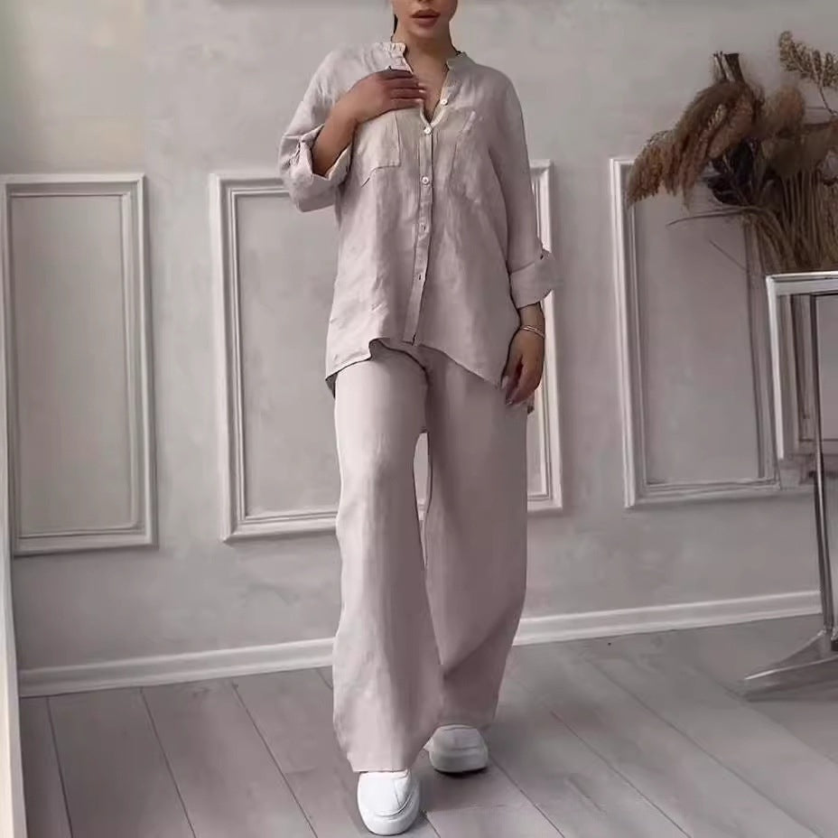 Comfy Chic Blouse & Pants Set