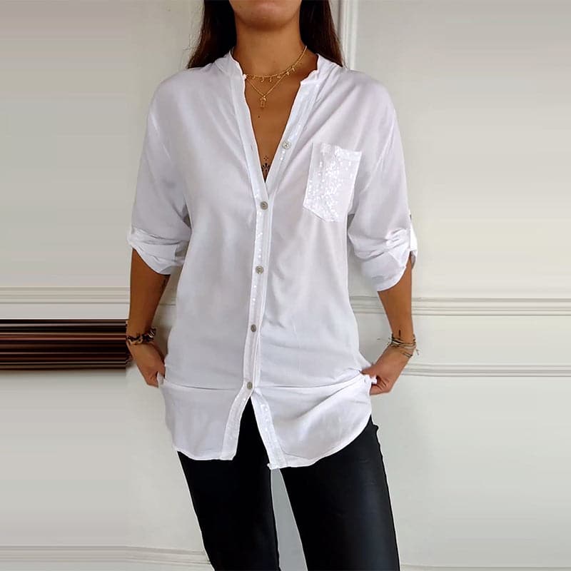 Sparkly Patchwork Top