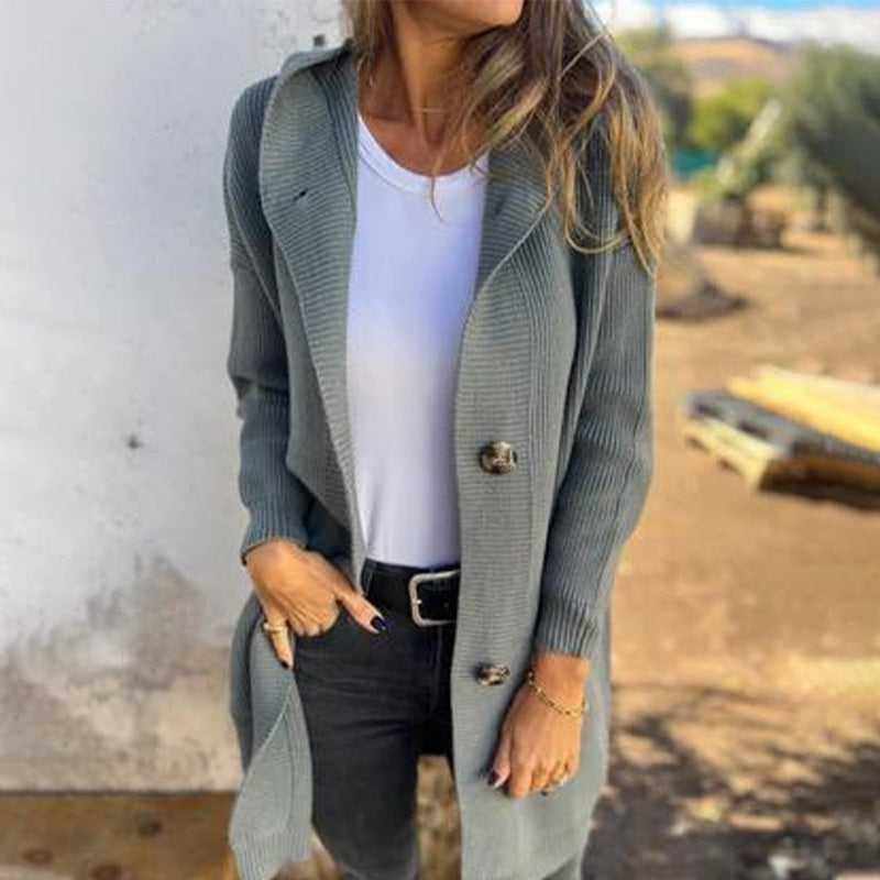 Snug Hooded Cardigan