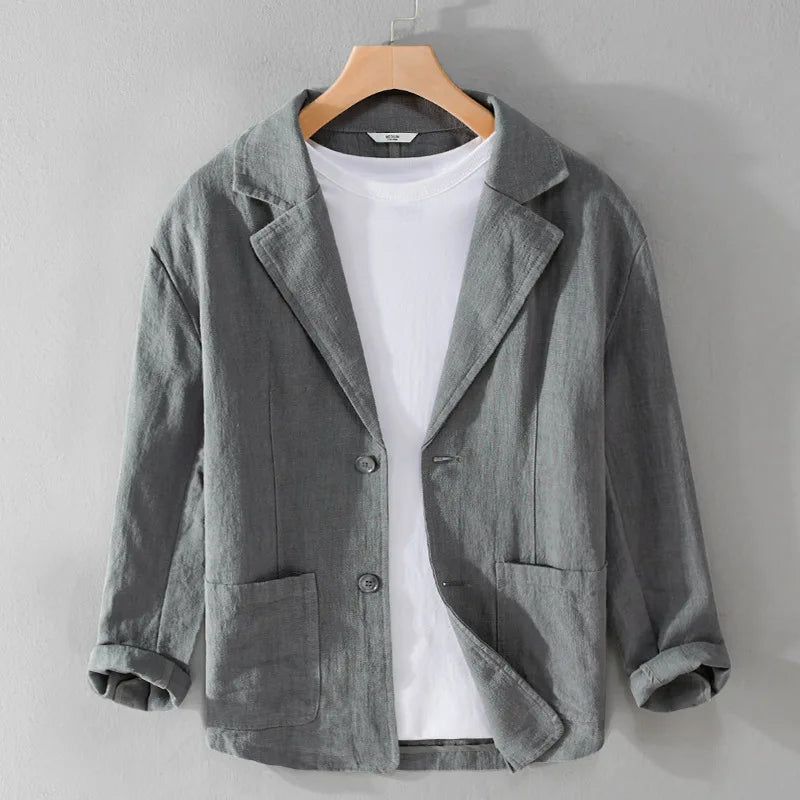Leandro Linen Comfort Jacket