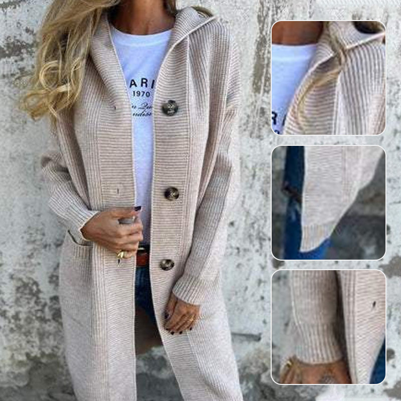 Snug Hooded Cardigan
