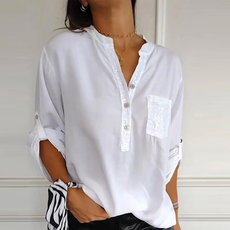 Sparkly Patchwork Top